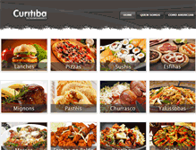 Tablet Screenshot of curitibarestaurante.com.br